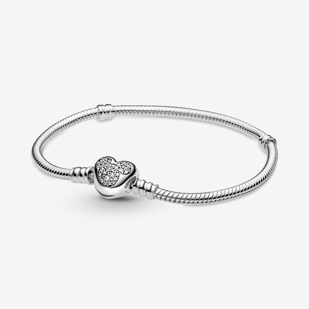 Heart Clasp Snake Chain Bracelet 599299C01