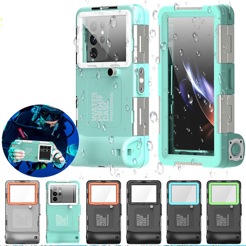 ユニバーサル防水電話カバー 潜水ケース スマホ水中写真ハウジングケース 防水ケース ダイビング サーフィン 携帯ダイビングケース 完全防水 最大潜水深さ15m 写真やビデオ水中撮影ケース 5,191円
