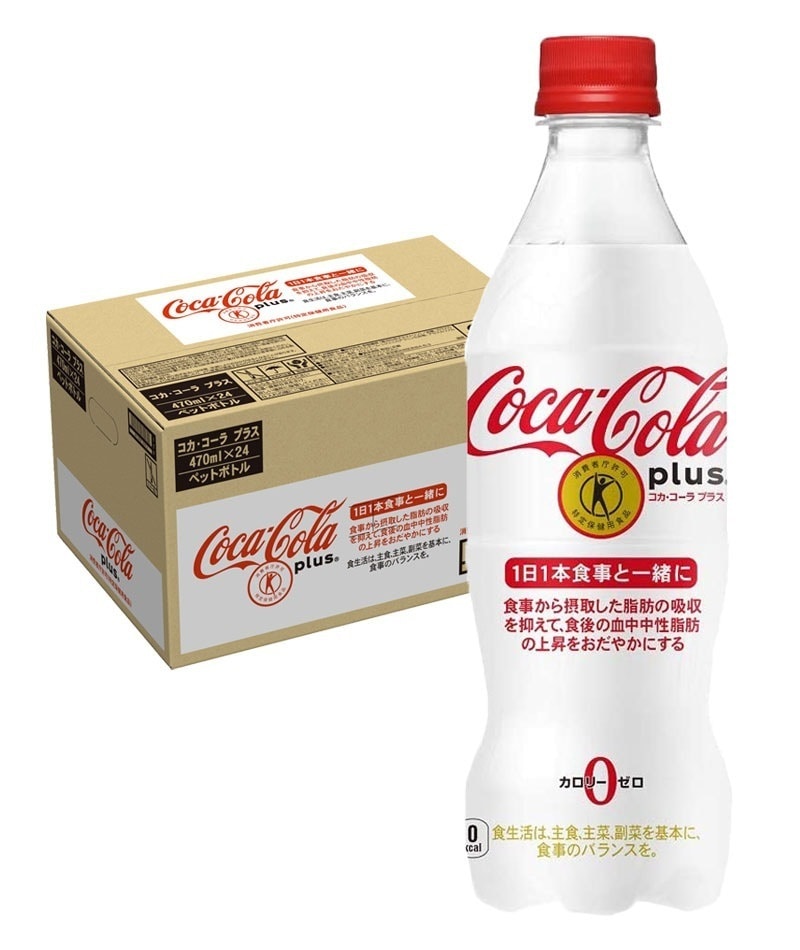 【送料無料】[トクホ][特保] コカコーラ プラス 470ml1ケース/24本