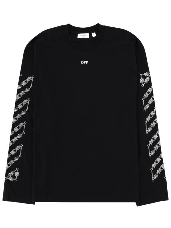 OFF WHITE Men T-Shirts 44MAB09C S26J001001 BLACK