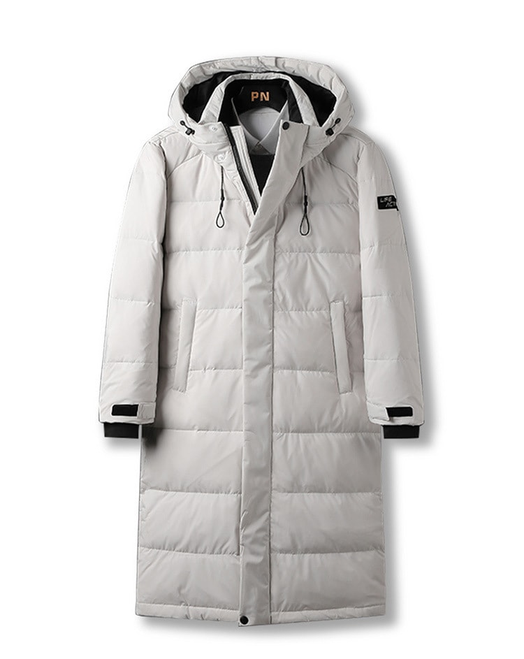 ダウンジャケット メンズ ハイネック アウター キルティングコート フード付き 防寒 暖かい 冬服 軽くて暖かく快適 スーツの上に 20代 30代 40代