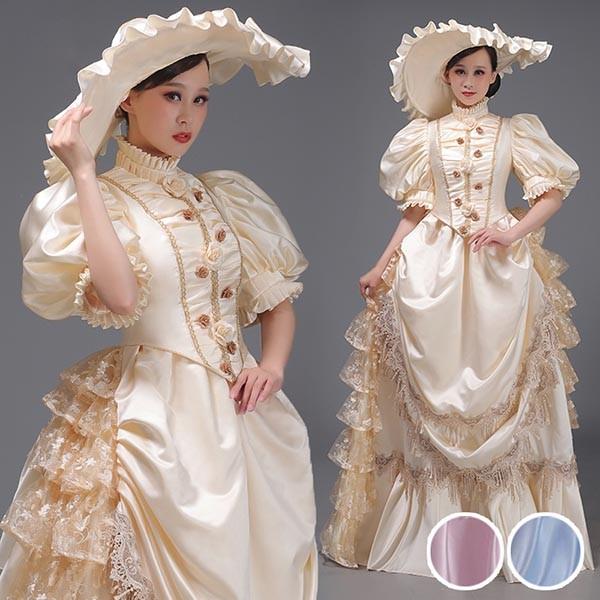 【一部分3日内出荷】中世 貴婦人ドレス ステージ 衣装 中世ドレス ヨーロッパ 貴族 王族服 ジュリエット