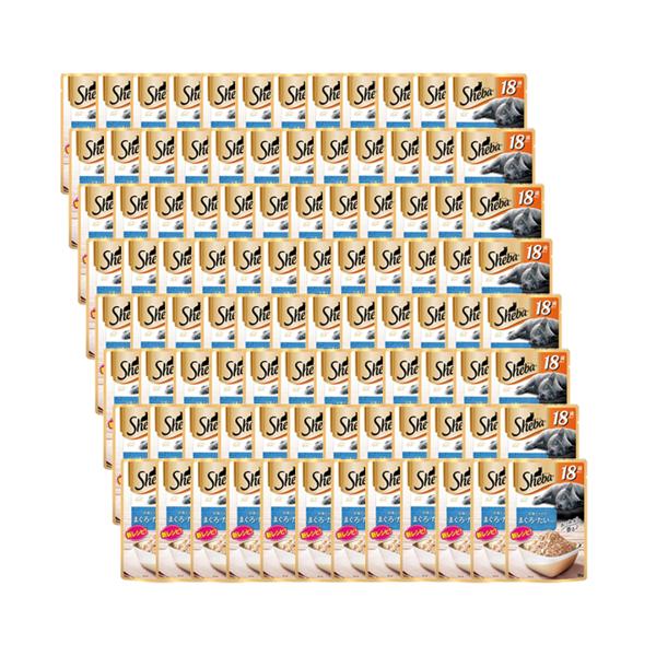 96個セット シーバ リッチ ごちそうフレーク 贅沢お魚ミックス まぐろ たい(L3)