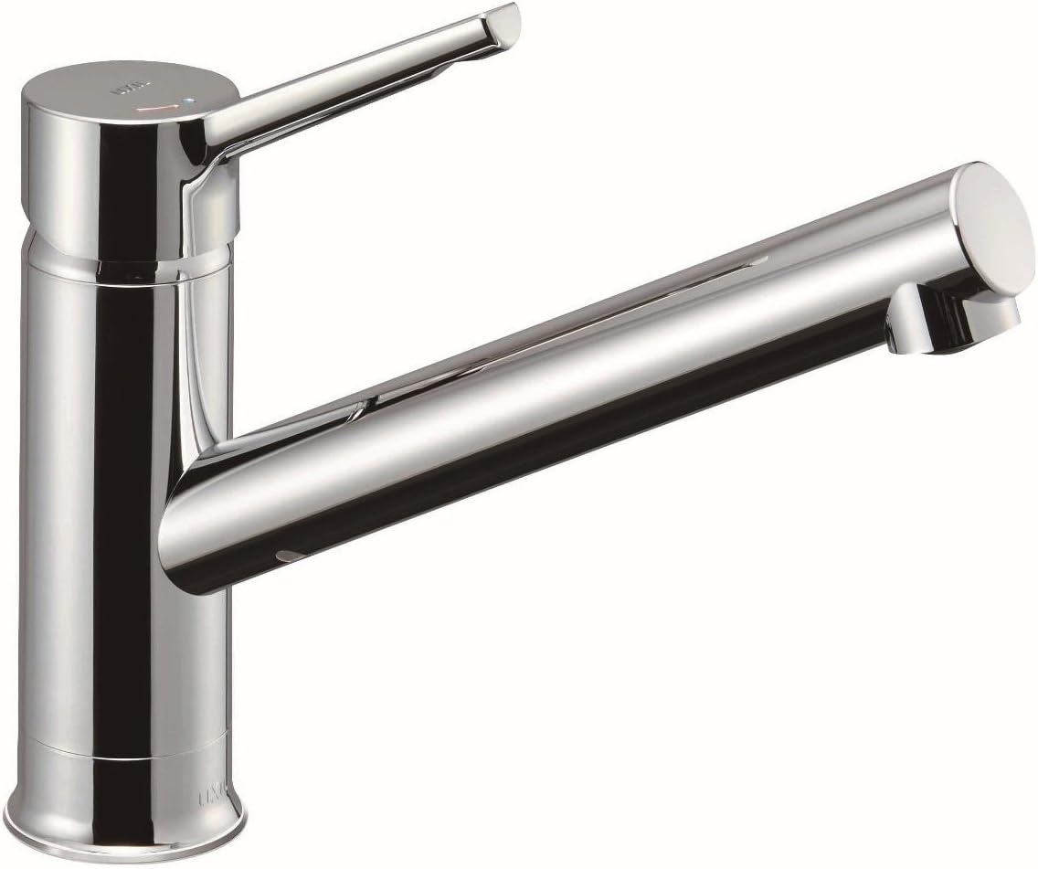 キッチン用 ワンホールシングルレバー混合水栓 取付穴マルチタイプ エコハンドル 凍結防止水抜き仕様 RSF-843YN