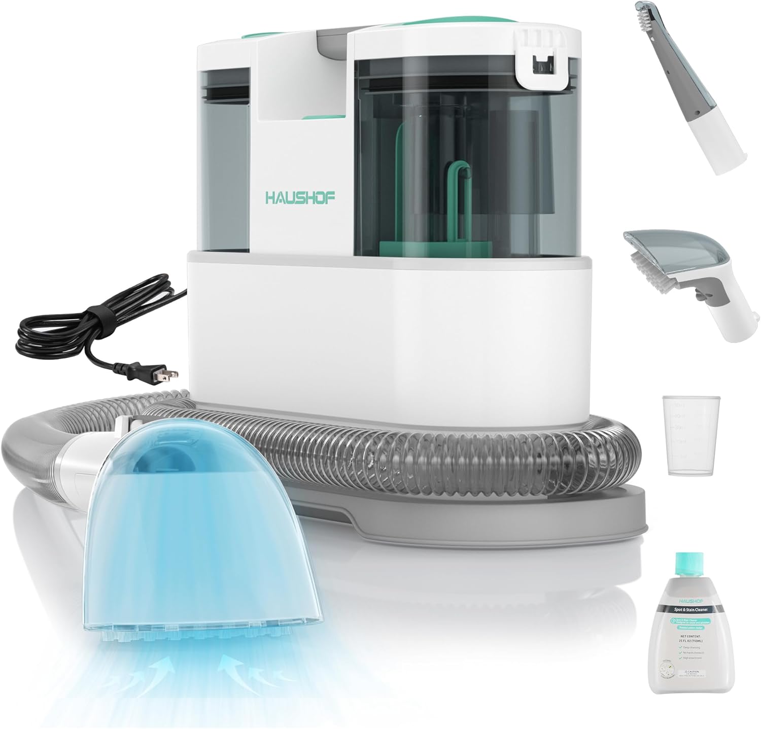 カーペットクリーナー リンサー洗浄機 400W カーペット洗浄機 超強力吸引 布製品クリーナー 布洗浄機 スチームクリーナー 水漏れ防止 乾湿両用 お湯対応可能 絨毯 シート ラグ ペット