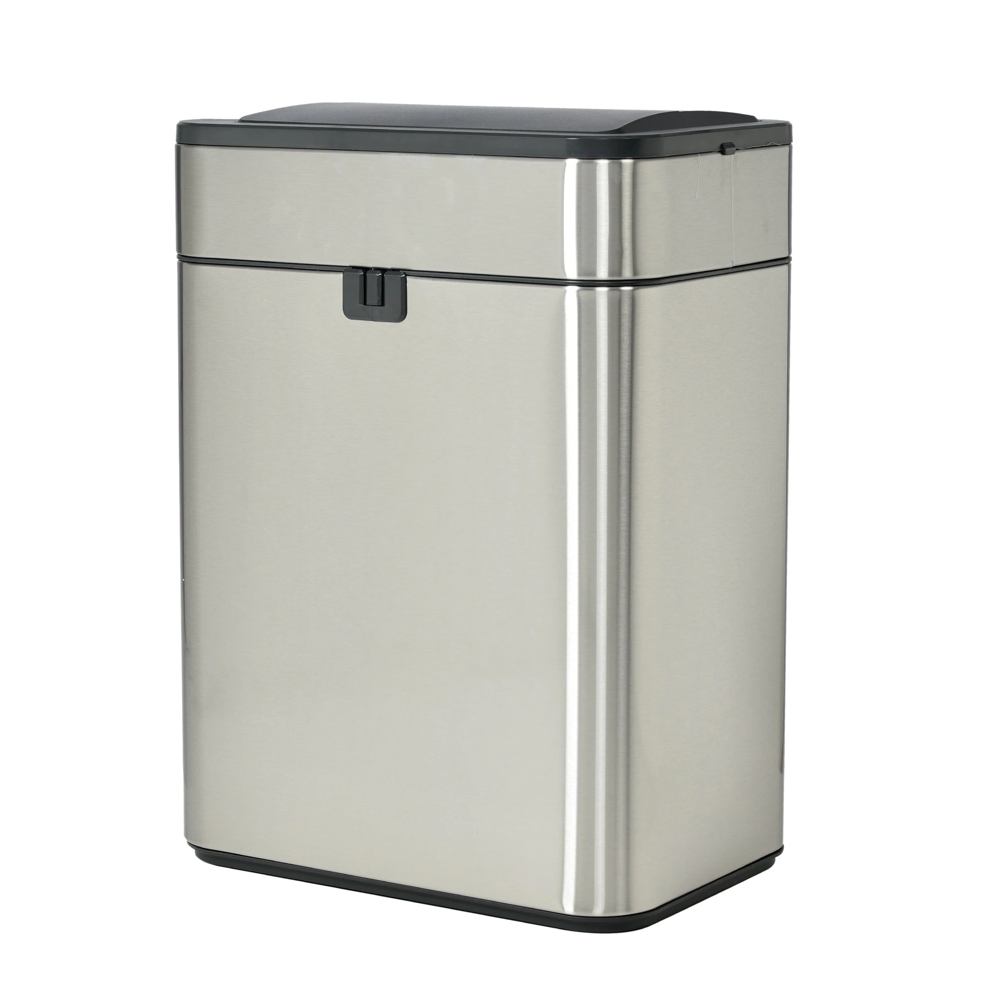 【新品登場】センサー式ゴミ箱 上向き 自動開閉ゴミ箱 50L ふた付き ダストボックス シルバー