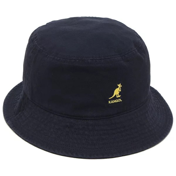 帽子 ウォッシュドバケット バケットハット ネイビー メンズ レディース ユニセックス WASHED BUCKET K4224HT NAVY
