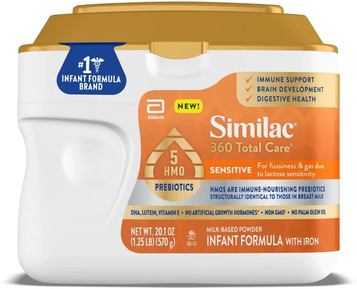 [アメリカ産][プレミアム製品] Similac360トータルケア敏感乳児用フォーミュラ5HMOプ