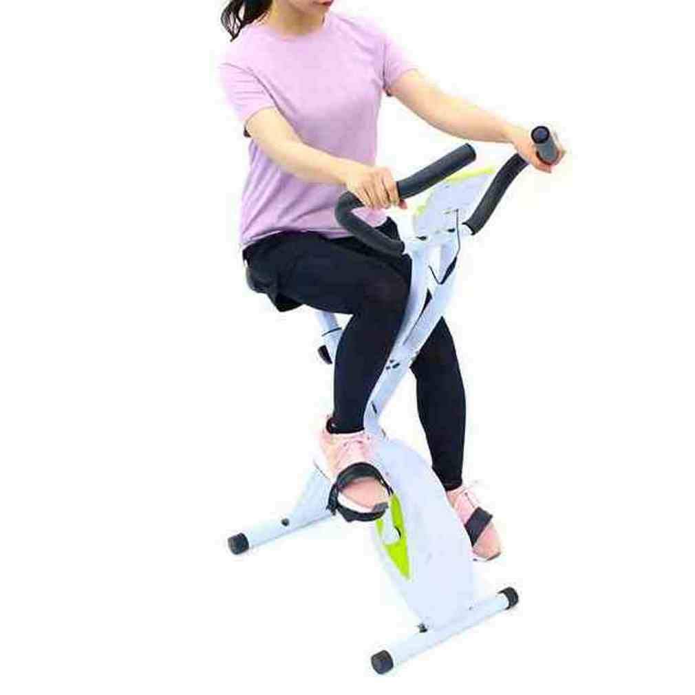 フィットネスバイク TR FB003-XB YG イエローグリーン 静音 マグネット式 折りたたみ 7,877円