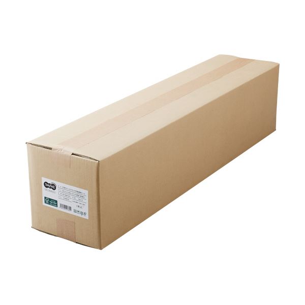 (まとめ）TANOSEEPPC・LEDプロッタ用普通紙 A0ロール 841mm×200m 3インチ紙管 素巻き 1本(×3セット)