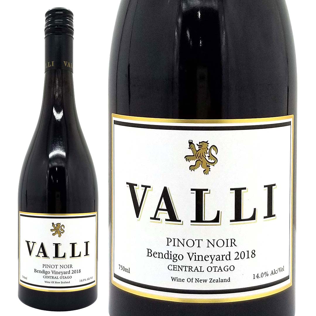 2018 ベンディゴ ピノ ノワール 750ml ヴァリ ヴィンヤーズ ニュージーランド 赤ワイン コク辛口 ^RCVLBP18^
