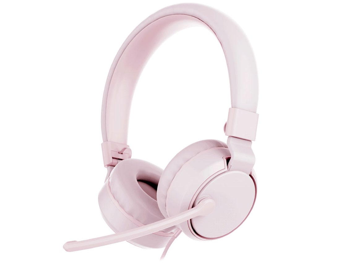 Digio2 MHM-STB36PL [ピンクラベンダー] 4極ヘッドセットPC用ヘッドセット