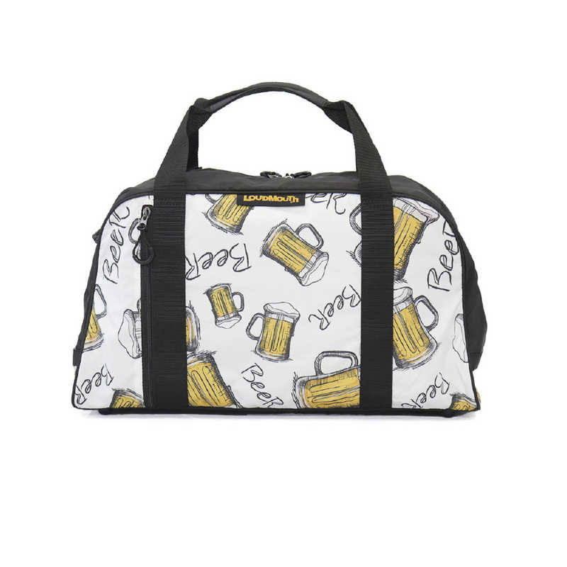 ラウドマウスゴルフ　ゴルフ用品 ボストンバッグ LOUDMOUTH Brewskis White　866997