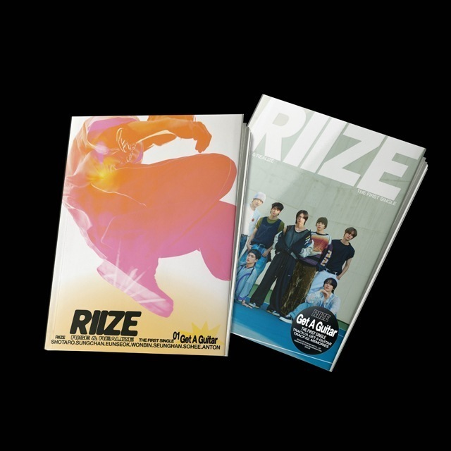 [2種選択] RIIZE シングル１集アルバム Get A Guitar (RISE&REALIZE) 韓国チャート反映 SM新人男子グループ デビューアルバム