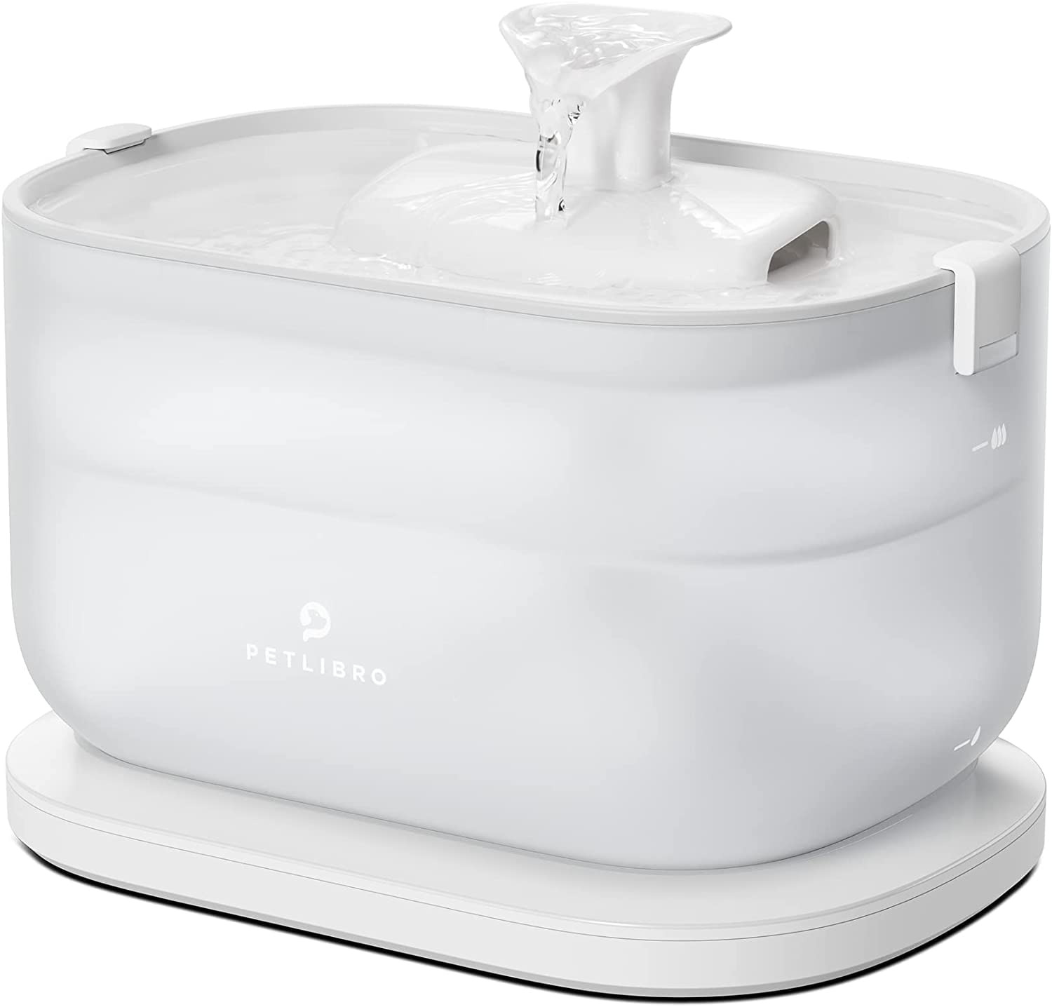 PETLIBRO ペット用 水飲み器 猫 ワイヤレスポンプ 2.5L大容量 ペット用自動給水器 猫 中小犬用 4重濾過 静音循環式 2種類の給水モード お手入れ簡単 フィルター付き