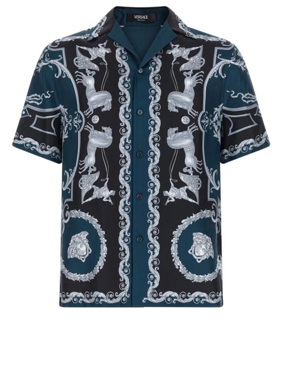 VERSACE Men Shirts 10227401A160965BE50 Black