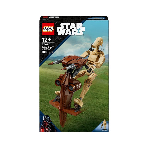 レゴ スターウォーズ 75428 バトルドロイドとSTAP レゴ公式