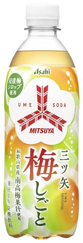 まとめ買い アサヒ飲料 三ツ矢梅しごと 500ml×24本サイダー 4,901円