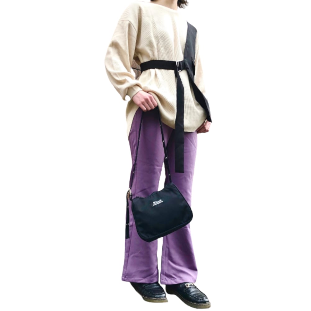 Basic Flare Pants (Light Purple) A.D.G レディース
