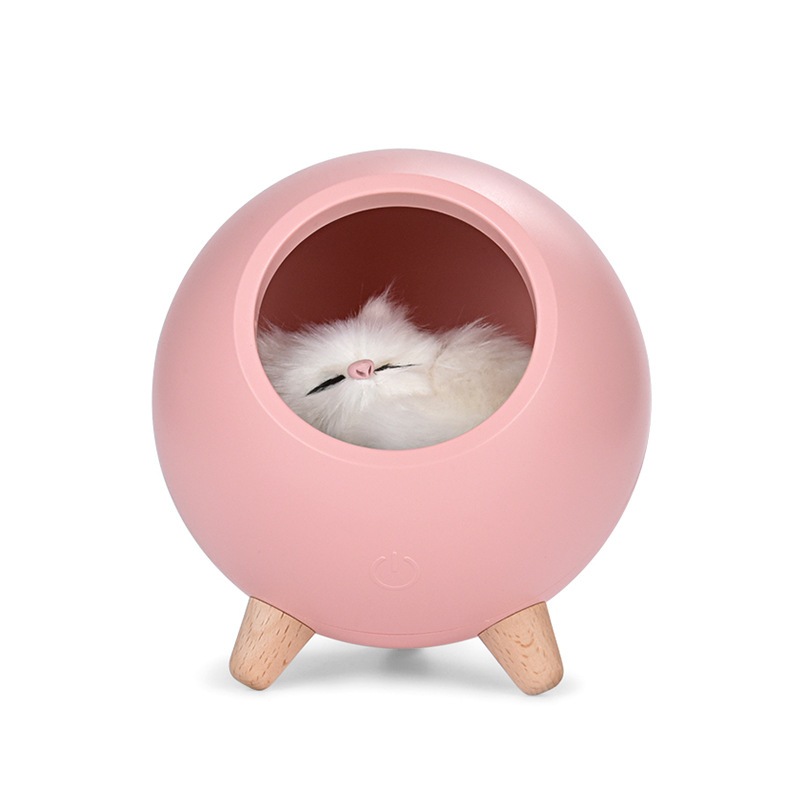 家具ライトハイライトクリエイティブ充電式漫画ナイトライトかわいいかわいい猫小さなペットハウスusbタ