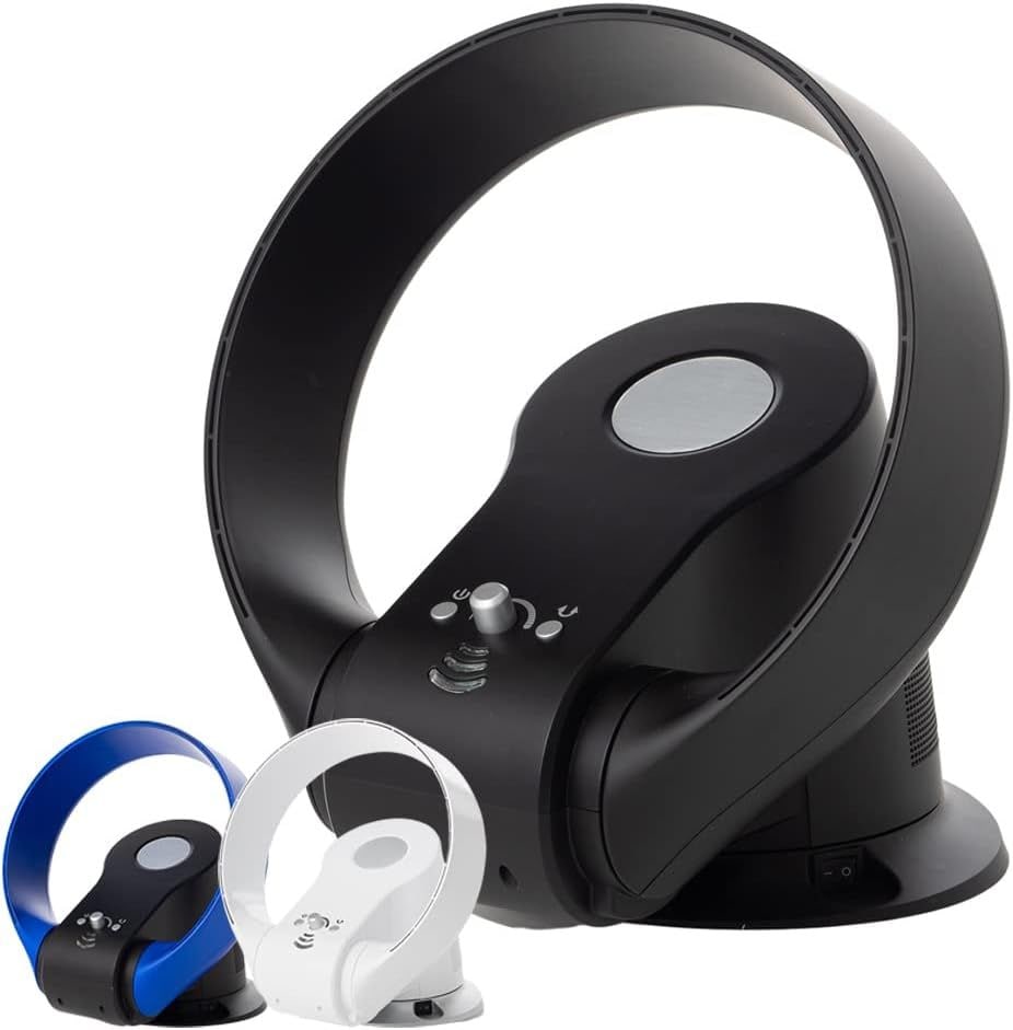 羽根なし サーキュレーター 扇風機 壁掛け 首振り 風量調節 タイマー リモコン付き 羽根無し 羽無し 卓上 7,475円