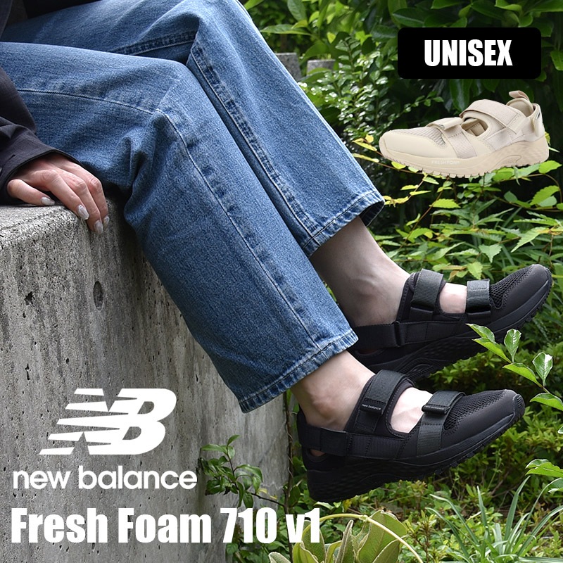 Fresh Foam 710 v1 U710 スニーカーサンダル 新作 スニーカー サンダル レディース メンズ カジュアル シューズ 靴 ファッション 2E