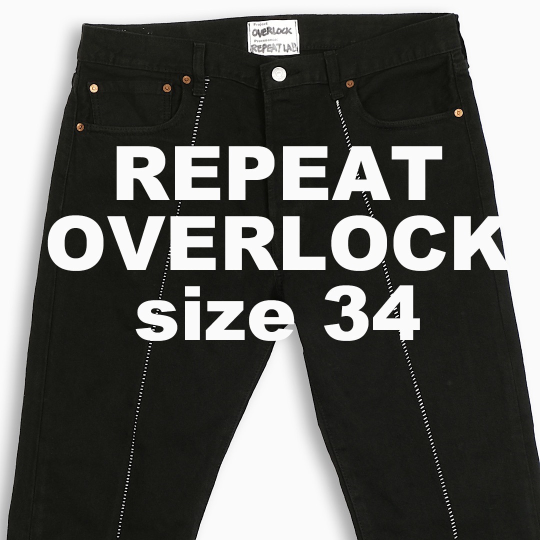 REPEAT PLUS RE-OVERLOCK Pants 34インチ (RPO013405)