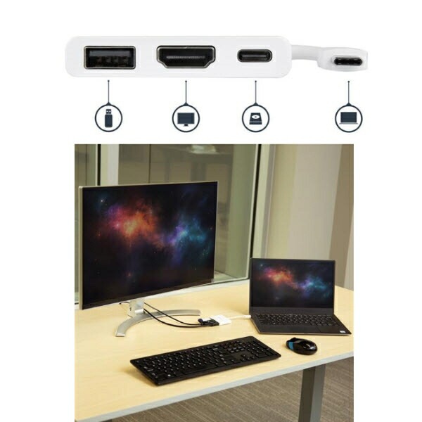 StarTech.com [CDP2HDUACPW] USB Type-C接続HDMIディスプレイ変 6,750円