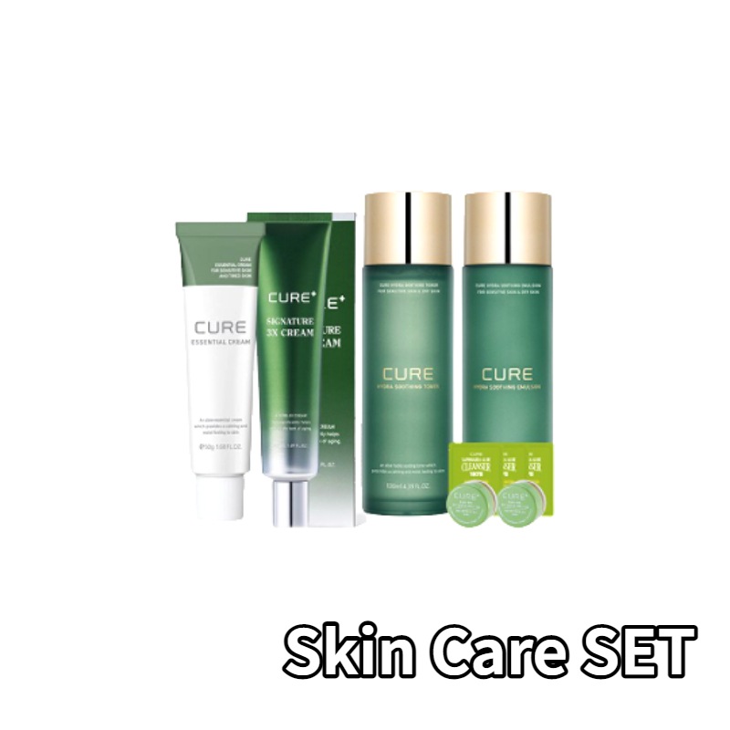 キュアトナー130ml+エマルジョン130ml+エッセンシャルクリーム50ml+3Xクリーム50ml+体験キット