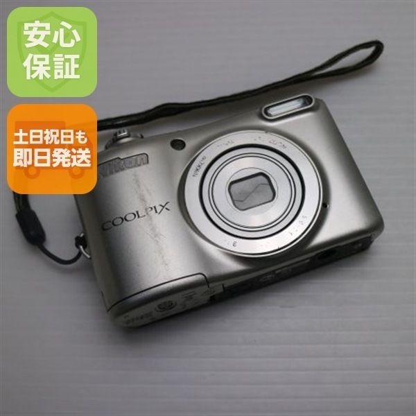 美品 COOLPIX L28 シルバー デジカメ Nikon 46