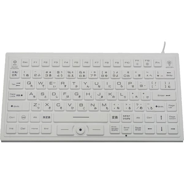 BitTradeOne BTKB91WPWH 防水防塵キーボード (White) TKL