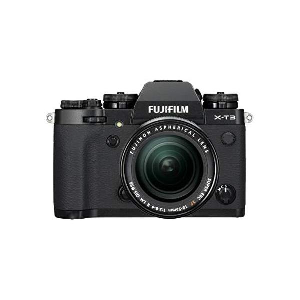【中古】FUJIFILM ミラーレス一眼カメラ X-T3レンズキット ブラック X-T3LK-B