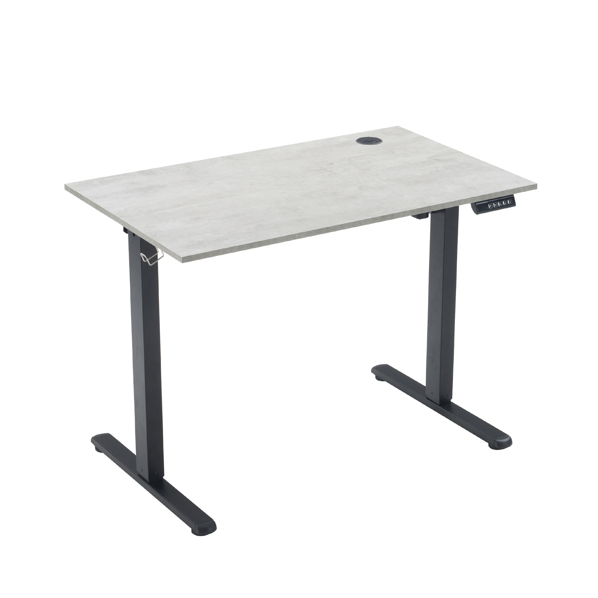 【国内発送】1216グレー 電動昇降デスク スタンディングデスク 電動 幅100cm昇降デスク 昇降式テーブル 昇降式デスク 昇降 高さ調整 リモートワーク デスク 在宅 テレワーク 昇降式 オフィス