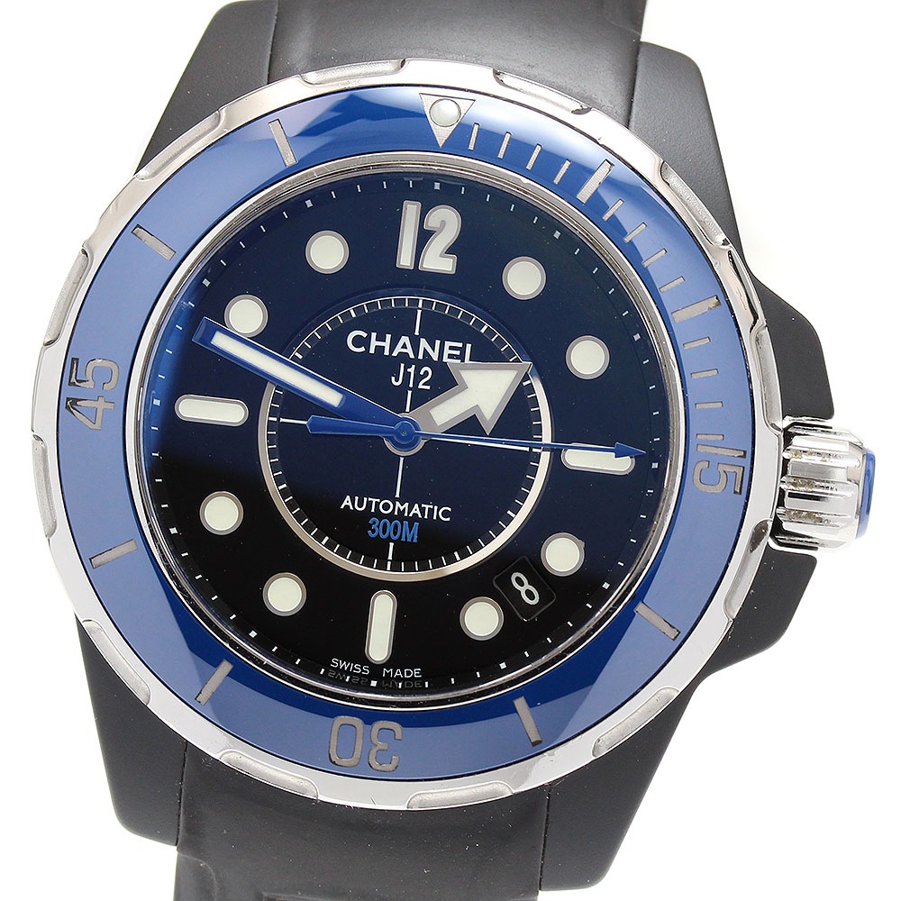 シャネル CHANEL H2559 J12 マリーン デイト 自動巻き メンズ _820712【中古】