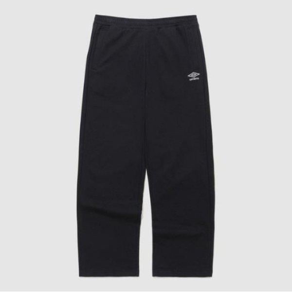 パンツ KQF UQ123CFP18-BLK エッセンシャル ルーズ ストレート パンツ / BLACK