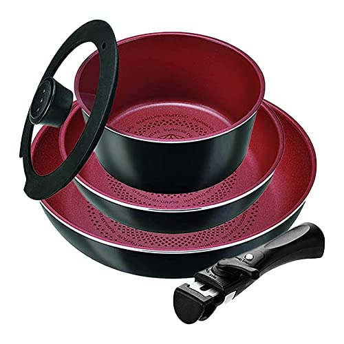 パール金属 鍋 クックウェア 5点セット A IH対応 ダイヤモンドコート クックサイン HB-56