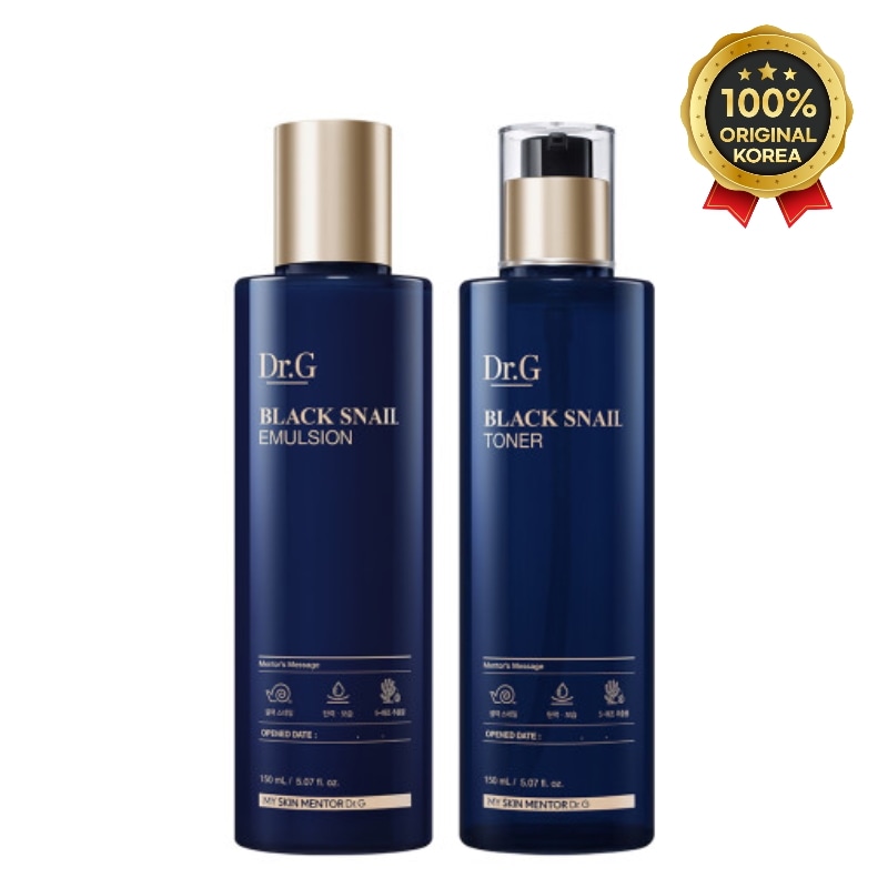 ブラック スネイル トナー 150ml + エマルジョン 150ml スペシャル ギフトセット1セット