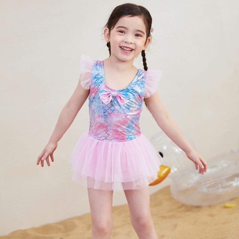 水着子供女の子 ワンピース スカート ボクサー パンツ 中学生 子供 学生 ベビー かわいい マーメイド 水着レディース 韓国ファッション