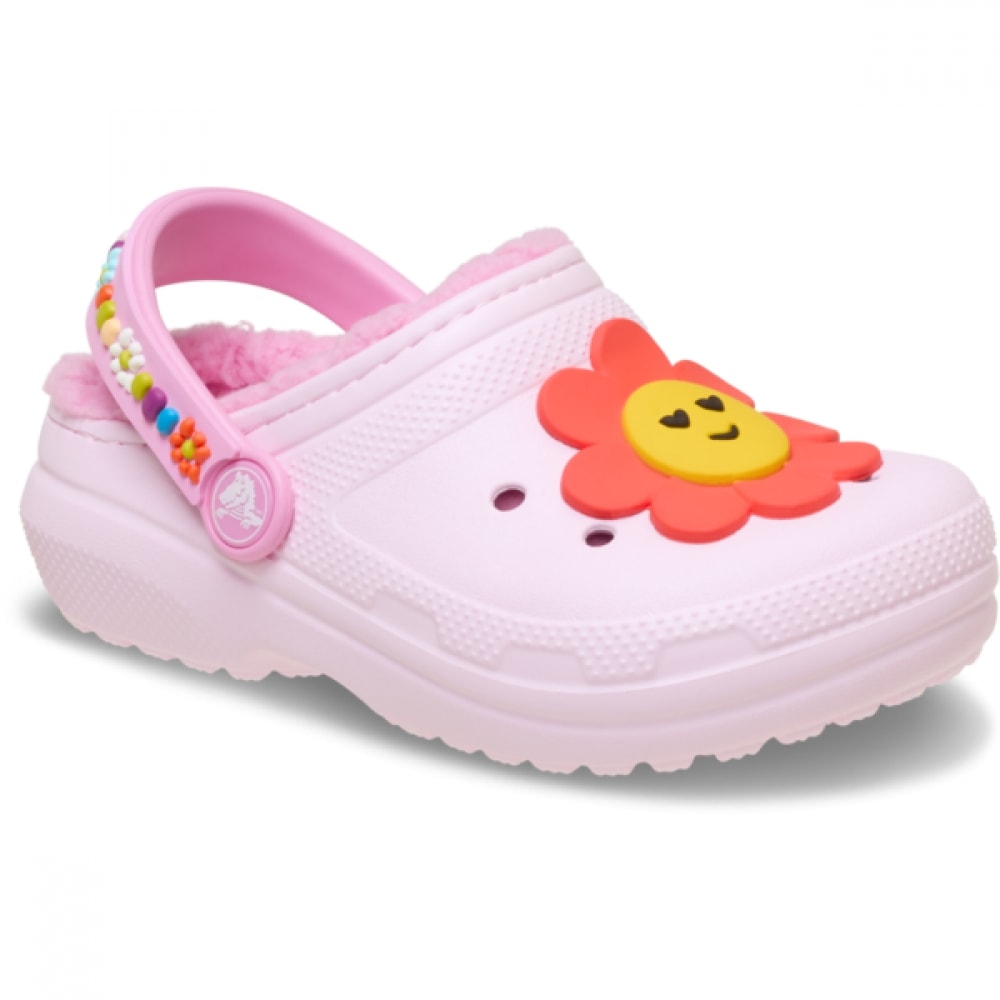 Crocs クラシック裏地付きデイジークロッグ幼児用 6,809円