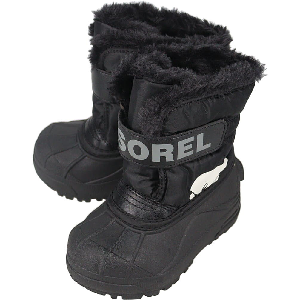 正規品 ブーツ ドレンズ スノーコマンダー ブーツ CHILDRENS SNOW COMMANDER BOOT ブラック/チャコール NY5190-010