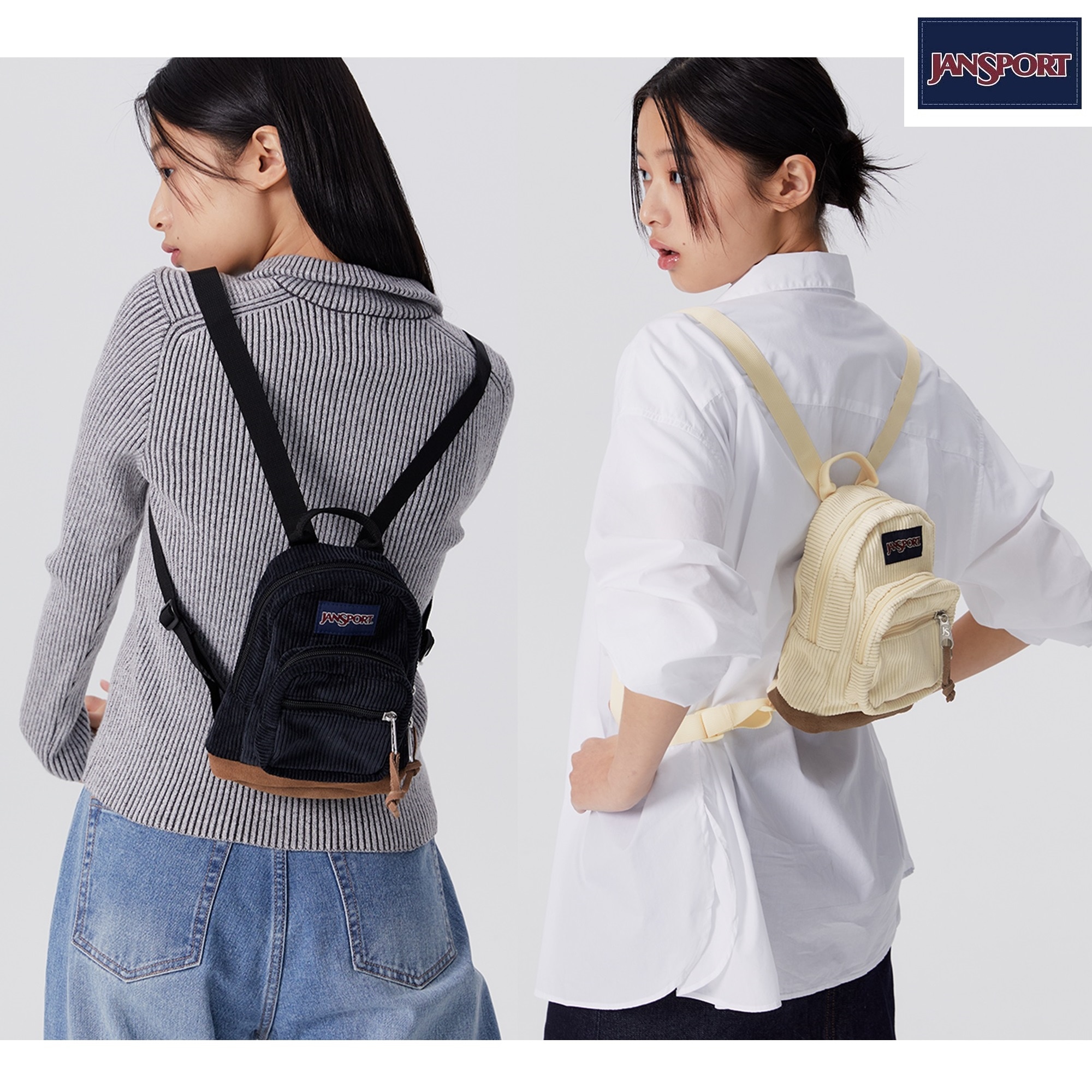 [24ALL] Light Pack Mini corduroy 2色 4L (JS0A85UX) 新商品 新学期 学生バッグ 登校バッグ 大学生バッグ バックパック