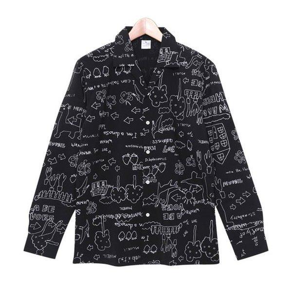 シャツ SMS009 2COLOR 男性 一般フィット オープンカラー 南方