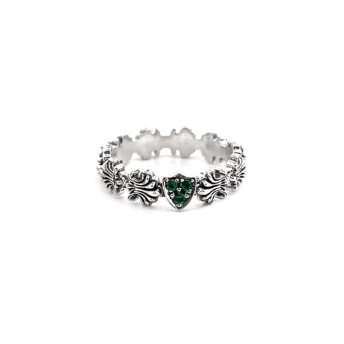 【SCUDO】 shell layered ring [stone] 正規品
