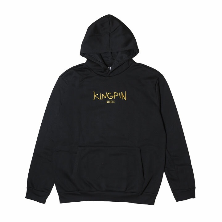 REASON × Narcos パーカー ナルコス 公式 ブランド 限定 海外ドラマ フーディ 長袖 スウェット メンズ 春秋冬用 黒 大きいサイズ コラボ リーズン