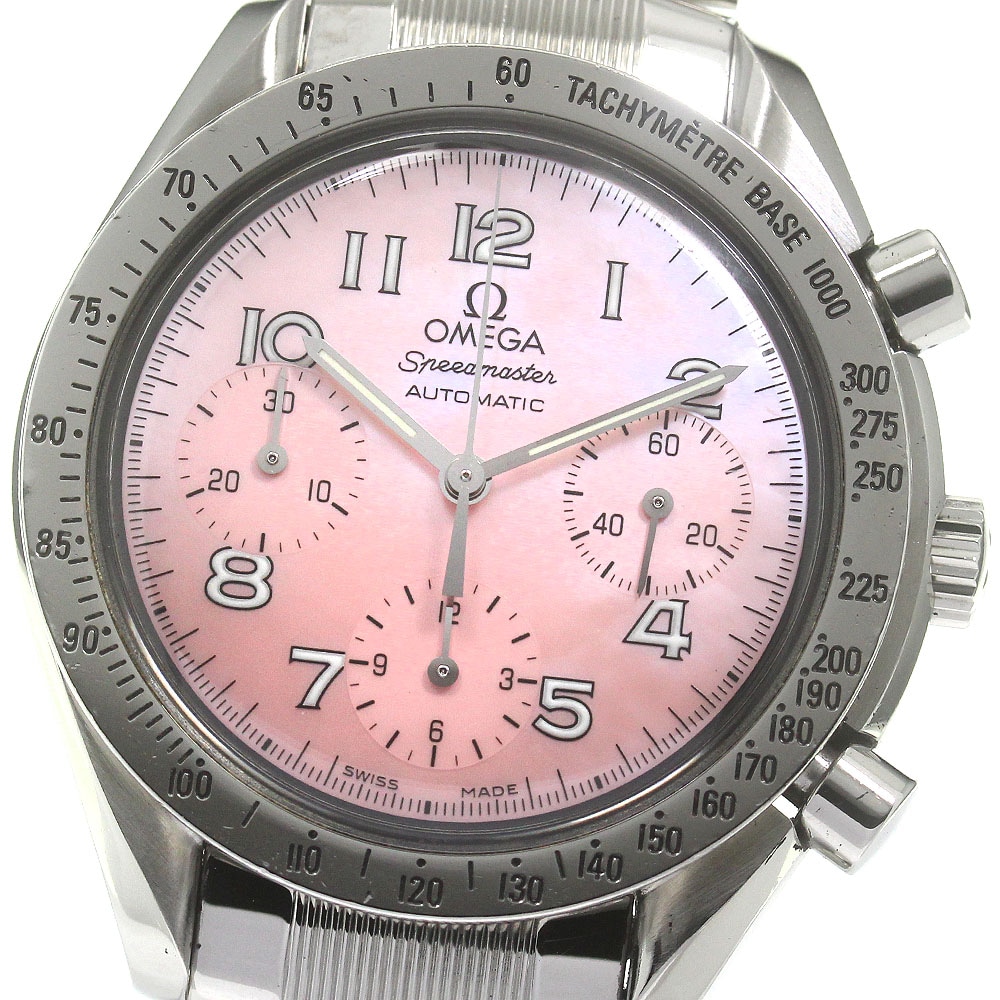 オメガ OMEGA 3502.78 スピードマスター クロノグラフ 自動巻き レディース 保証書付き_830247【中古】