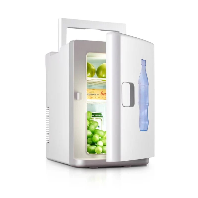 用デュアルユース冷蔵庫 ポータブル コンパクト 10L家庭用 用冷蔵庫 美容品を保存する 冷蔵庫 冷蔵庫 小型 新品保冷