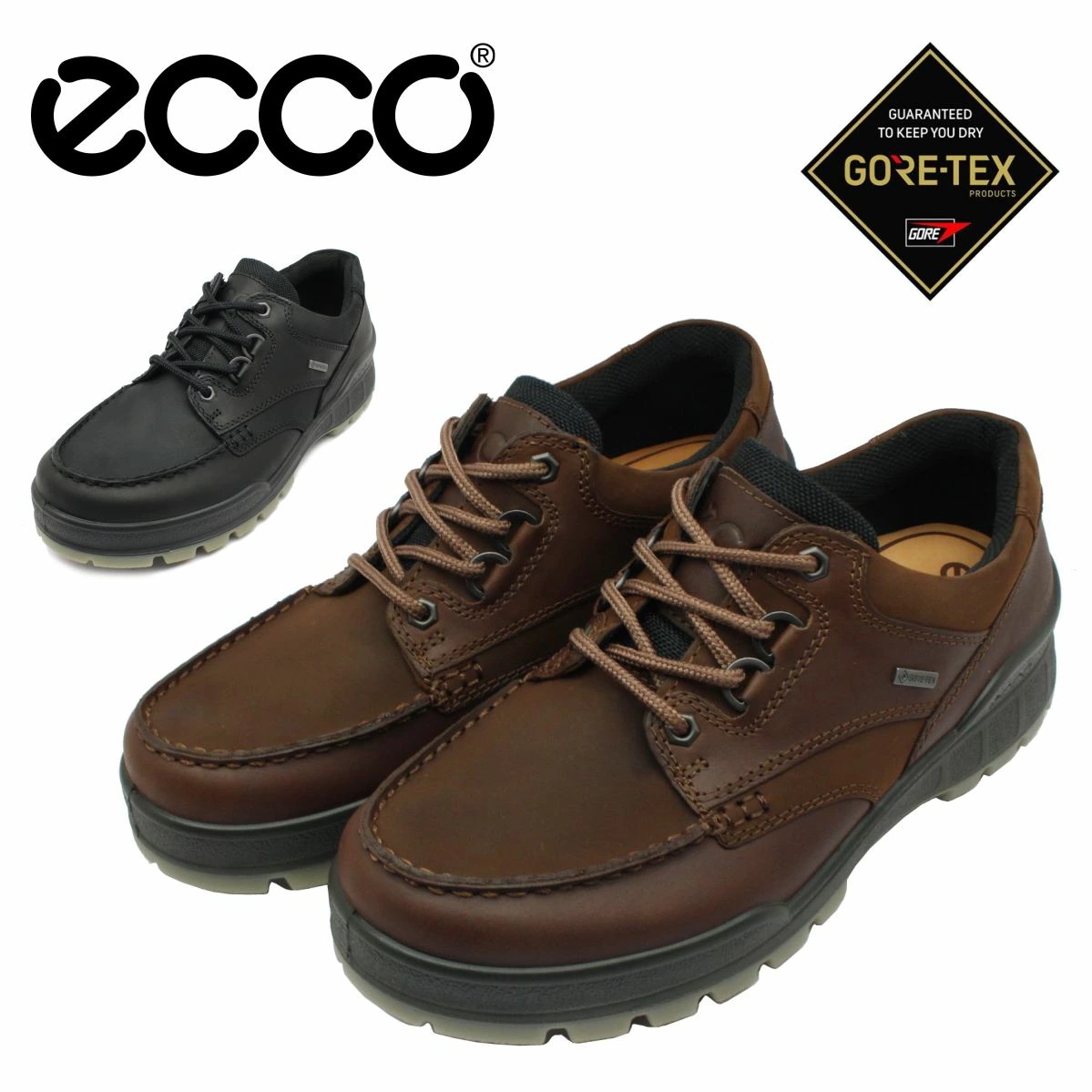 ecco エコー メンズ ウォーキングシューズ 防水 透湿 ゴアテックス 831714 レザーシューズ 靴 TRACK 25 LOW MENS 25,344円