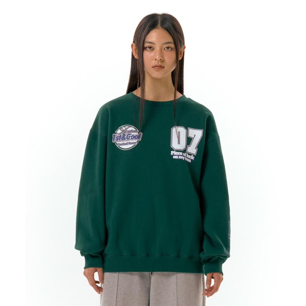 AMES-ワールドワイドファーストゴールスウェットシャツグリーン