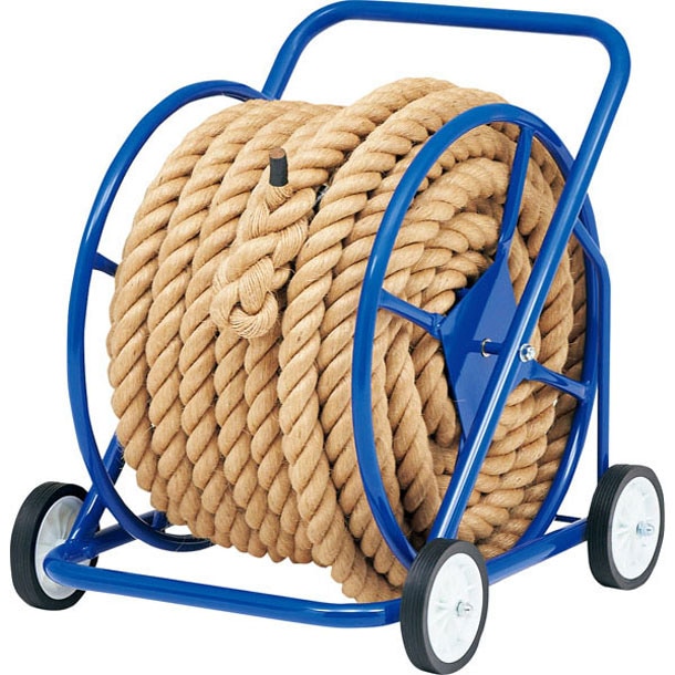 綱引きロープ巻取器 運動会用品 (B2637) 代金引換不可