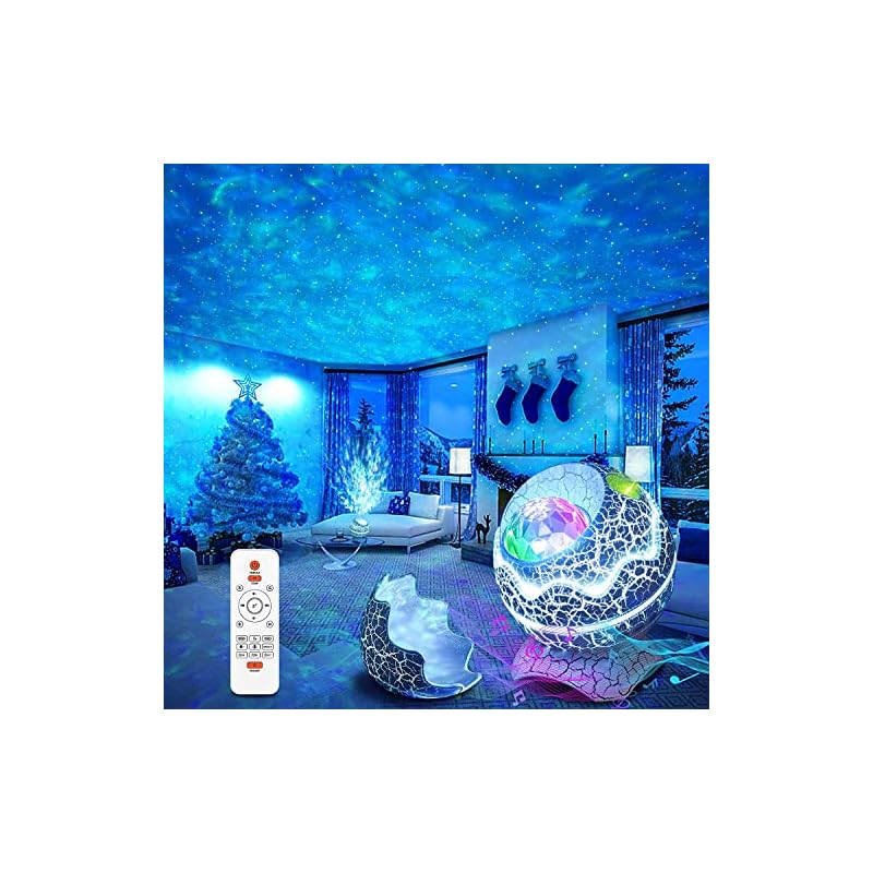 PRANITE プラネタリウム 家庭用 本格的 星空ライト 人気 ベッドサイドランプ 星空プロジェクター ブルートゥース音楽再生 自然音＆癒し曲が内蔵 室内 星座 プラネタリウム リモコン付き 14種